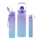 Garrafa De Água Squeeze Kit com 3
