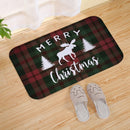 Tapete de porta de natal papai noel ao ar livre tapete feliz natal decorações para casa 2025 navidad ornamento de natal ano novo 2026