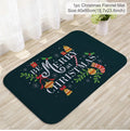 Tapete de porta de natal papai noel ao ar livre tapete feliz natal decorações para casa 2025 navidad ornamento de natal ano novo 2026