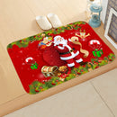 Tapete de porta de natal papai noel ao ar livre tapete feliz natal decorações para casa 2025 navidad ornamento de natal ano novo 2026