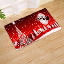 Tapete de porta de natal papai noel ao ar livre tapete feliz natal decorações para casa 2025 navidad ornamento de natal ano novo 2026