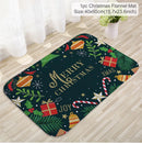 Tapete de porta de natal papai noel ao ar livre tapete feliz natal decorações para casa 2025 navidad ornamento de natal ano novo 2026