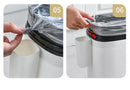 Lixo De Banheiro 14L Lixo Press-Type Can Household Waterproof Caixa De Armazenamento De Lixo Cestos De Cozinha Cesta De Papel