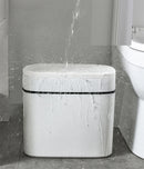 Lixo De Banheiro 14L Lixo Press-Type Can Household Waterproof Caixa De Armazenamento De Lixo Cestos De Cozinha Cesta De Papel