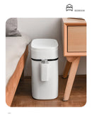 Lixo De Banheiro 14L Lixo Press-Type Can Household Waterproof Caixa De Armazenamento De Lixo Cestos De Cozinha Cesta De Papel