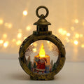 2025 lâmpada led decoração natal lanterna portátil papai noel árvore de natal luzes vento pingente navidad natal decoração de ano novo