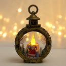 2025 lâmpada led decoração natal lanterna portátil papai noel árvore de natal luzes vento pingente navidad natal decoração de ano novo
