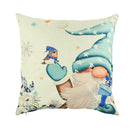 45*45cm capa de almofada de natal fronha feliz natal decoração fronhas para casa ornamento de natal ano novo 2025