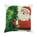 45*45cm capa de almofada de natal fronha feliz natal decoração fronhas para casa ornamento de natal ano novo 2025