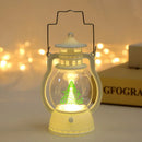 2025 lâmpada led decoração natal lanterna portátil papai noel árvore de natal luzes vento pingente navidad natal decoração de ano novo