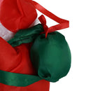 Natal papai noel escada de escalada boneca árvore de natal pendurado decoração porta interior parede pingente de natal presentes de ano novo