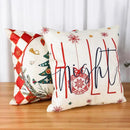 45*45cm capa de almofada de natal fronha feliz natal decoração fronhas para casa ornamento de natal ano novo 2025