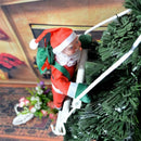 Natal papai noel escada de escalada boneca árvore de natal pendurado decoração porta interior parede pingente de natal presentes de ano novo