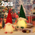 1 ~ 4 pçs 2025 decoração de natal para casa papai noel boneca de pelúcia 30cm navidad festa decoração enfeites de natal presente de ano novo