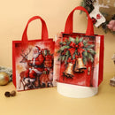 4/8 pçs saco de presente de natal santa saco não tecido decorações de natal para casa 2025 natal navidad noel presentes saco de embalagem de ano novo