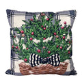 45*45cm capa de almofada de natal fronha feliz natal decoração fronhas para casa ornamento de natal ano novo 2025