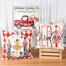 45*45cm capa de almofada de natal fronha feliz natal decoração fronhas para casa ornamento de natal ano novo 2025
