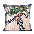 45*45cm capa de almofada de natal fronha feliz natal decoração fronhas para casa ornamento de natal ano novo 2025