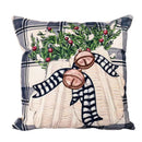 45*45cm capa de almofada de natal fronha feliz natal decoração fronhas para casa ornamento de natal ano novo 2025