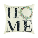 45*45cm capa de almofada de natal fronha feliz natal decoração fronhas para casa ornamento de natal ano novo 2025