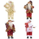 1 ~ 4 pçs 2025 decoração de natal para casa papai noel boneca de pelúcia 30cm navidad festa decoração enfeites de natal presente de ano novo
