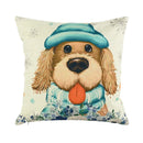 45*45cm capa de almofada de natal fronha feliz natal decoração fronhas para casa ornamento de natal ano novo 2025