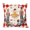 45*45cm capa de almofada de natal fronha feliz natal decoração fronhas para casa ornamento de natal ano novo 2025
