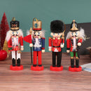 13cm quebra-nozes fantoche soldado ornamentos pingente de natal decoração de mesa desenhos animados soldados banda bonecas quebra-nozes decoração de casa