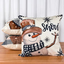 45*45cm capa de almofada de natal fronha feliz natal decoração fronhas para casa ornamento de natal ano novo 2025