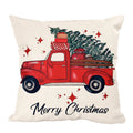 45*45cm capa de almofada de natal fronha feliz natal decoração fronhas para casa ornamento de natal ano novo 2025