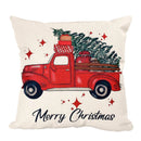 45*45cm capa de almofada de natal fronha feliz natal decoração fronhas para casa ornamento de natal ano novo 2025