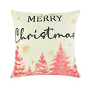 45*45cm capa de almofada de natal fronha feliz natal decoração fronhas para casa ornamento de natal ano novo 2025