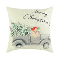45*45cm capa de almofada de natal fronha feliz natal decoração fronhas para casa ornamento de natal ano novo 2025
