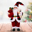 1 ~ 4 pçs 2025 decoração de natal para casa papai noel boneca de pelúcia 30cm navidad festa decoração enfeites de natal presente de ano novo