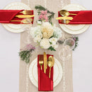 12 guardanapos de cetim vermelho 30x30cm, guardanapos laváveis suaves e sedosos para restaurante, casamentos, jantar, festa, decoração de natal