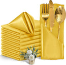12 guardanapos de cetim vermelho 30x30cm, guardanapos laváveis suaves e sedosos para restaurante, casamentos, jantar, festa, decoração de natal