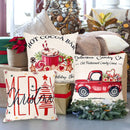 45*45cm capa de almofada de natal fronha feliz natal decoração fronhas para casa ornamento de natal ano novo 2025