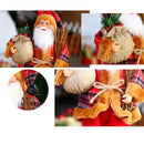 1 ~ 4 pçs 2025 decoração de natal para casa papai noel boneca de pelúcia 30cm navidad festa decoração enfeites de natal presente de ano novo