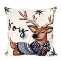 45*45cm capa de almofada de natal fronha feliz natal decoração fronhas para casa ornamento de natal ano novo 2025