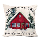 45*45cm capa de almofada de natal fronha feliz natal decoração fronhas para casa ornamento de natal ano novo 2025