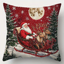 Natal e ano novo decoração fronha papai noel boneco de neve capa de almofada sala estar sofá capa de almofada decoração para casa