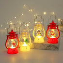 2025 lâmpada led decoração natal lanterna portátil papai noel árvore de natal luzes vento pingente navidad natal decoração de ano novo