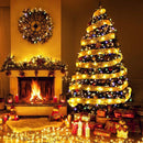 Decorações de Natal LED Light String, enfeite, fita, decoração de casa, 1 m, 2 m, 3 m, 5 m, 10 m