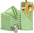 12 guardanapos de cetim vermelho 30x30cm, guardanapos laváveis suaves e sedosos para restaurante, casamentos, jantar, festa, decoração de natal