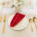 12 guardanapos de cetim vermelho 30x30cm, guardanapos laváveis suaves e sedosos para restaurante, casamentos, jantar, festa, decoração de natal