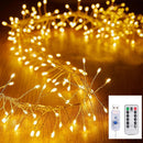 3/6/9m usb power led firecracker luzes da corda controle remoto guirlanda luzes de fadas para festa de casamento jardim decoração de natal