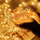 3/6/9m usb power led firecracker luzes da corda controle remoto guirlanda luzes de fadas para festa de casamento jardim decoração de natal