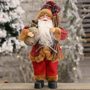 1 ~ 4 pçs 2025 decoração de natal para casa papai noel boneca de pelúcia 30cm navidad festa decoração enfeites de natal presente de ano novo