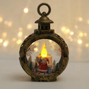 2025 lâmpada led decoração natal lanterna portátil papai noel árvore de natal luzes vento pingente navidad natal decoração de ano novo