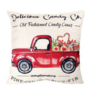 45*45cm capa de almofada de natal fronha feliz natal decoração fronhas para casa ornamento de natal ano novo 2025